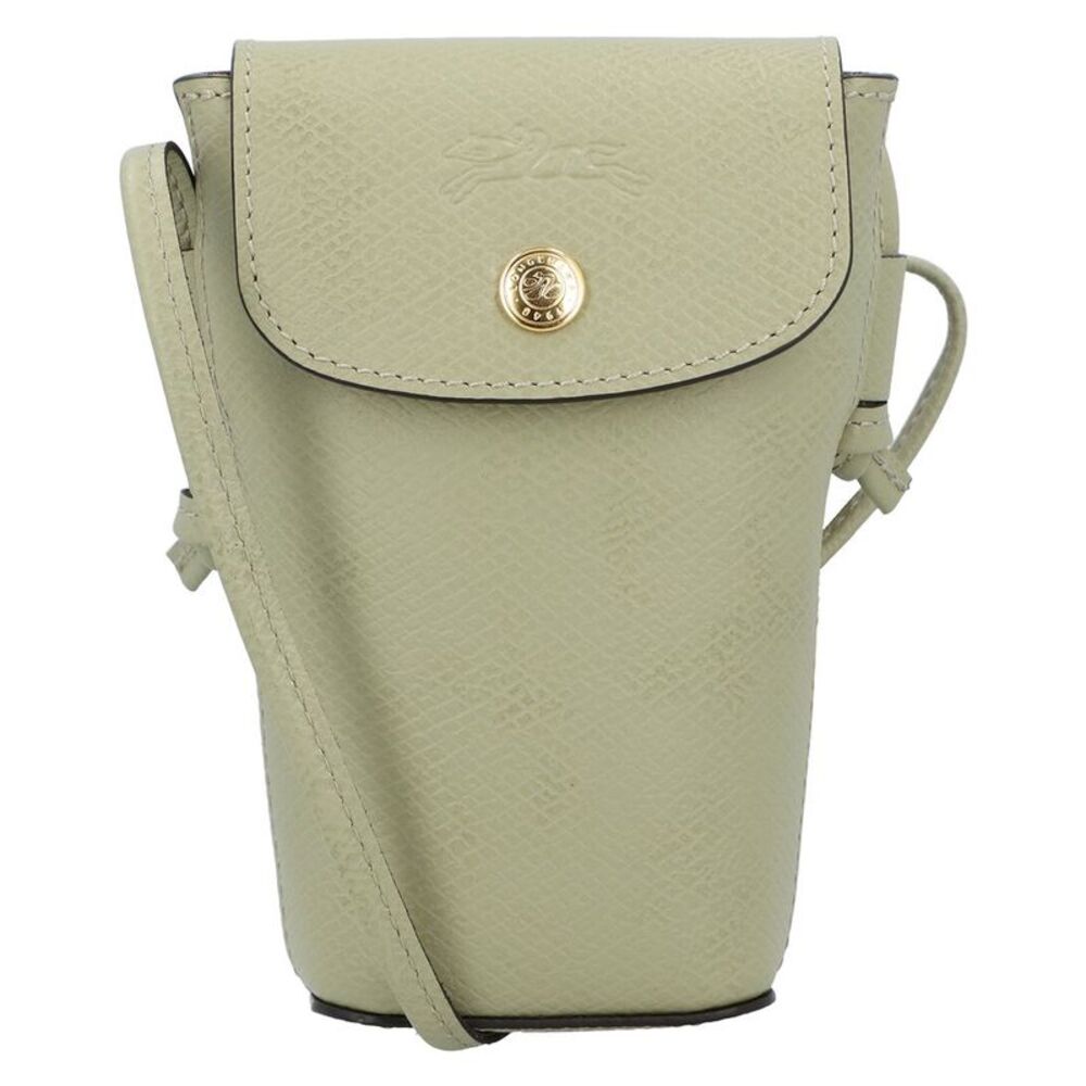 Longchamp Épure Leather Phone Case, Green